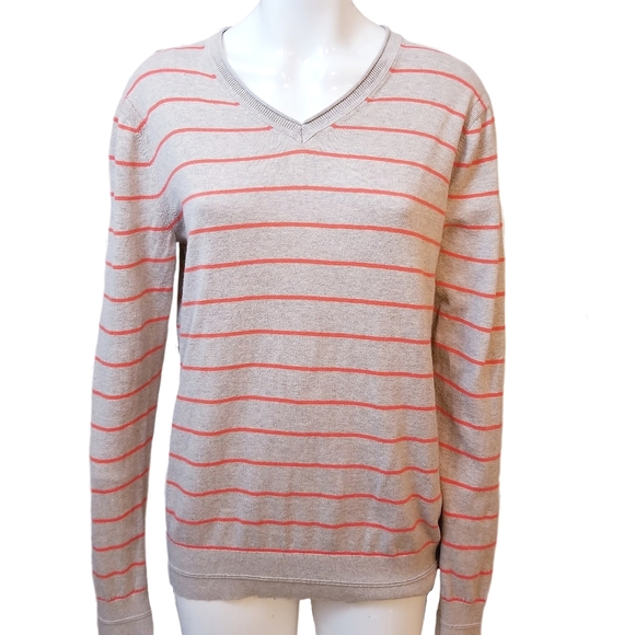 Armani Exchange v-neck cotton cashmere sweater - Picture 1 of 6
